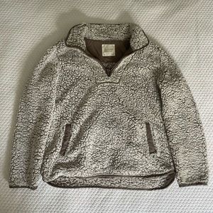 Altar’d State Grey Teddy Sweatshirt